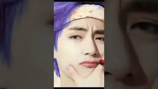 bts v Curly hair or straight l which is better ❤️💜#shorts #viralvideo #youtubeshorts #trending #bts