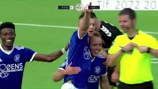 Pierre Larsen goals and assists in 2020. 25 points as right wingback