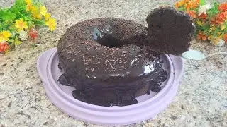 BOLO DE CHOCOLATE FOFINHO E MUITO FÁCIL DE FAZER! Bolo de chocolate muito fácil e rápido!