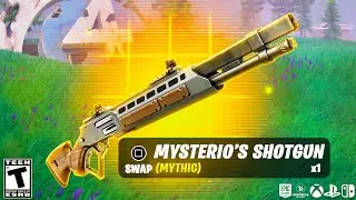 I won using the MYTHIC Shotgun ONLY!