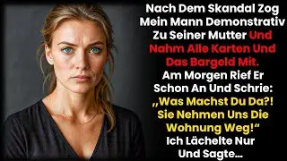 Mein Mann Zog Zu Seiner Mutter Und Nahm Alles Mit – Am Morgen Brüllte Er Schon Ins Telefon…