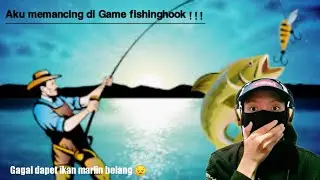 Aku mencoba memancing di Game fishinghook Game'play Android 😱