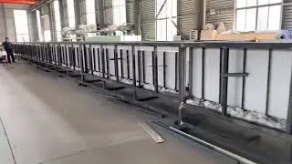 Stainless steel tunnel furnace drying and solidification line