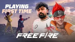 BGMI Pro Player Trying Free Fire For The First Time 😂😂😂😂😂