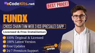 [Latest & Original] FundX | Cross Chain EVM Web 3 ICO (Presale) dApp + Smart Contract (Lowest Price)