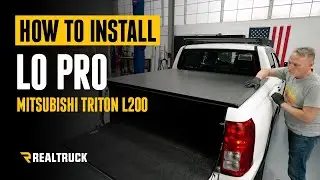How to Install RealTruck TruXedo Lo Pro Soft Roll-Up Tonneau Cover on a Mitsubishi L200