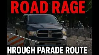 Terrifying Dashcam Shows Driver Nearly Hitting Children at Portland Grand Floral Parade