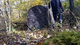Folding a spring loaded ground blind