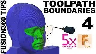 Toolpath Boundaries in Fusion360 Part.4