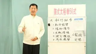 【入門】初めての陳式太極拳56式 第9式 斜行拗歩