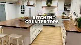 STUNNING KITCHEN COUNTERTOP UPGRADE | QUARTZ VS GRANITE - WHICH MATERIAL IS BEST FOR YOUR PROJECT?