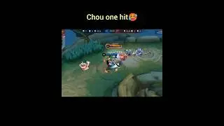 Chou one hit #mlbb #mobilelegends #chou #chouoneshotonekill