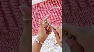 Gorro ponto espiga! Passo a passo completo no link 🌸