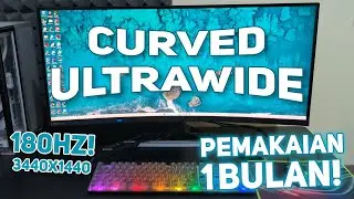 Salah satu MONITOR 34 inch TERBAIK? | Review Lenovo Legion R34W-30