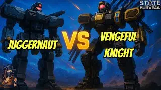 Vengeful Knight против Juggernaut: боевой тест и улучшения Rider Mech | State of Survival