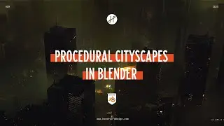 Procedural Cityscapes in Blender - Concept Design Tutorial