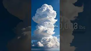 Clouds Weigh Millions #facts #ai #trivia #youtubeshorts #clouds
