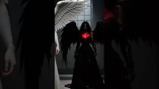 Angel or Devil #angel #devil #goth #666 #darkness #fallenangel