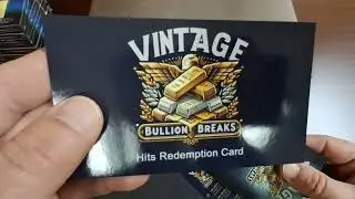 VINTAGE BULLION BREAKS - UNBOXING