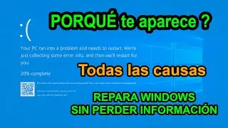 REPARAR INICIO DE WINDOWS 10 -  UEFI O LEGACY - PANTALLA AZUL WINDOWS 10 11