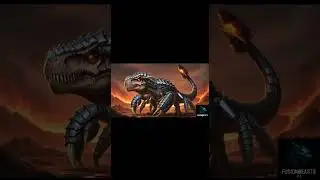 T-Rex vs Scorpion | Epic Battle & Insane Hybrid Fusion  #AnimalFusion #HybridMonster #CreatureFusion