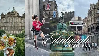 cozy days in Edinburgh + outfit ideas 🏴󠁧󠁢󠁳󠁣󠁴󠁿 travel vlog