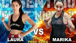 Casentino Fight Night 2 - [PRO] Laura Recchia VS Marika Pagliaroli