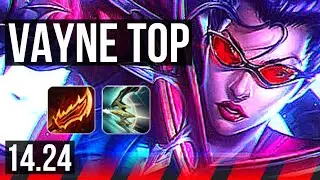 VAYNE vs SYNDRA (TOP) | NA Master | 14.24