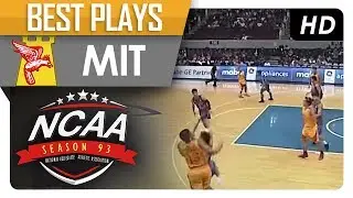 Almel Orquina banks in the contested three | MIT | Best Plays | NCAA 93 MV