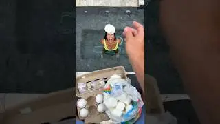Когда ее закидают яйцами 🤣 #яйцо #розыгрышипары #смешно #шорты