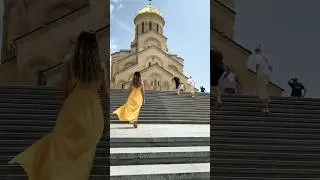 Holy Trinity Cathedral of Tbilisi #shorts #tbilisi #georgia #dailyvlog