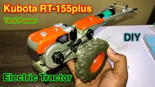 Kubota RT155plus Tractor Strength Test / Electric RC Tractor