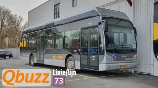 Qbuzz | Mitfahrt/rit Linie/lijn 73: Stadskanaal - Ter Apel - Emmen | Van Hool New A330 Fuel Cell