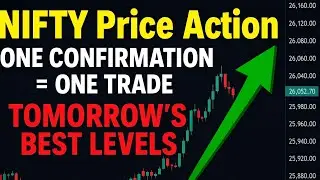 NIFTY Price Action &rarr; One Confirmation = One Trade | Tomorrow&rsquo;s Best Levels