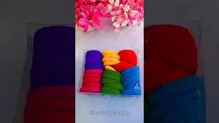 Colorful Hair Rubber Bands Combo🎀 | Flipkart Haul.