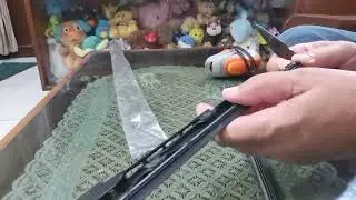 KARET WIPER KACA MOBIL SOBEK JANGAN DIBUANG DULU, APA BISA DIGANTI KARETNYA AJA!!!!!!!