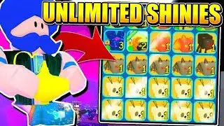 GET UNLIMITED SHINY PETS AND SECRET GENIE IN BUBBLE GUM SIMULATOR! (Roblox)