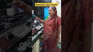 Roasted lotus Seeds 🥰🥰🥰#shortvideo