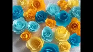 Video-Tutorial: Rosenkarte/ Glückwunschkarte mit Blumen basteln