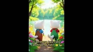 When a Duck Saves the Day! 🦆🐟 Two Cats&rsquo; Fishing Trip Takes a Sweet Turn - MyWonderfulWorlds