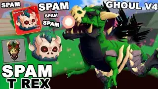 SPAM T REX + GHOUL V4 QUÁ KHỦNG 30M BOUNTY ĐÁNH KHÔNG LẠI NÊN CHƠI XẤU ĐÁNH HỘI ĐỒNG BLOX FRUIT