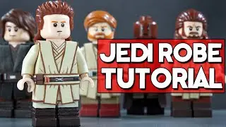 Учебное пособие по кастомизации LEGO: как сделать МАНТИИ ДЖЕДАЯ для ваших минифигурок!