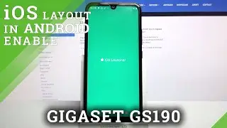 iOS Launcher on Android &ndash; GIGASET GS190 and Apple Layout