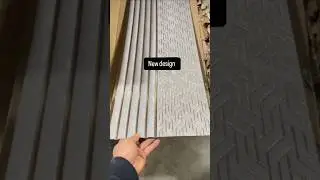 Louvers panel light new design; PVC wall panel new design: business tarika, #machine #decor #india ,