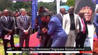 King of Kwaito Star Legend Doc Shebeleza Funeral. Icon.