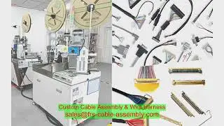 a form-making machine encircles the wires at the end of the power cord wire assembly manufacturers