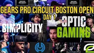 GEARS OF WAR 4 | Optic Gaming Vs Simplicity Gears Pro Circuit Boston Season 2 Finals (Day 1)