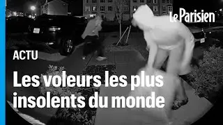Etats-Unis : deux voleurs reviennent narguer les cam&eacute;ras de surveillance