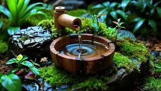 🍃 Peaceful Water Fountain | Zen Ambience for Stress Relief & Relaxation 💙