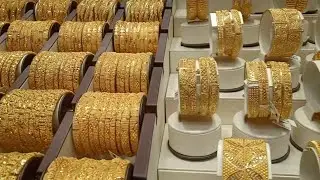 Dubai Gold Market || Huge Collection of Bangles Design 2021